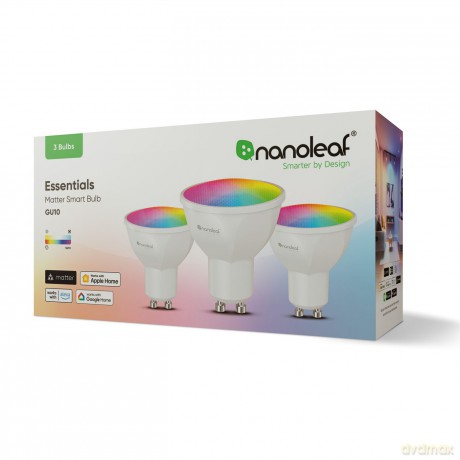 Nanoleaf - Essentials Smart GU10 Matter - 3PK (NF080B02-3GU10)