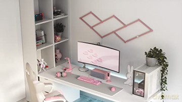 Nanoleaf - Lines Skin Pink Matte