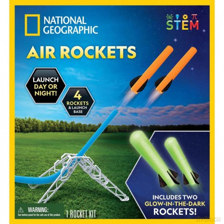 National Geographic - Air Foam Rocket - (29-4012) [GRA]