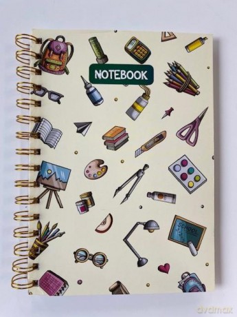 Notebook - A5 - Ruled Lines-motives (1340)