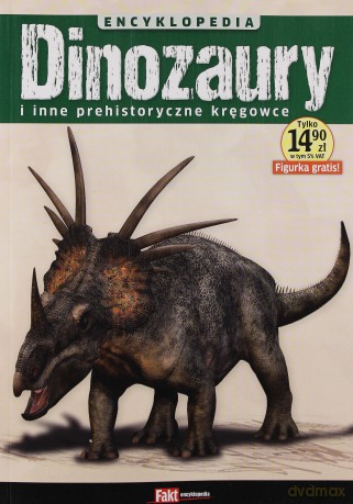 Encyklopedia Dinozaury i inne prehistoryczne kręgowce. Książka + figurka - Andrzej Boczarowski [KSIĄŻKA]