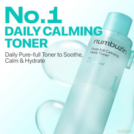 Numbuzin - No.1 Pure-full Calming Herb Toner