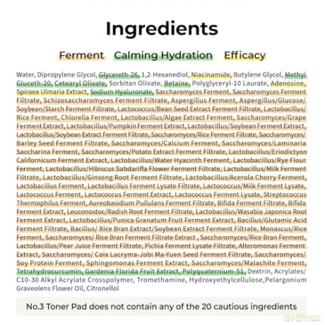 Numbuzin - No.3 Radiance Glowing Essence Pad - Jumbo