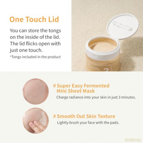Numbuzin - No.3 Radiance Glowing Essence Pad - Jumbo