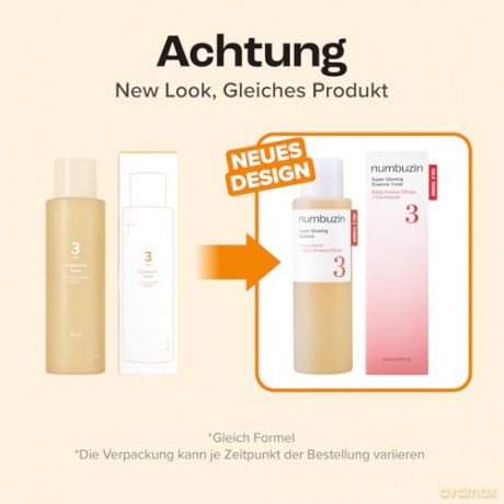 Numbuzin - No.3 Super Glowing Essence Toner