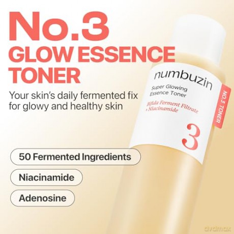 Numbuzin - No.3 Super Glowing Essence Toner