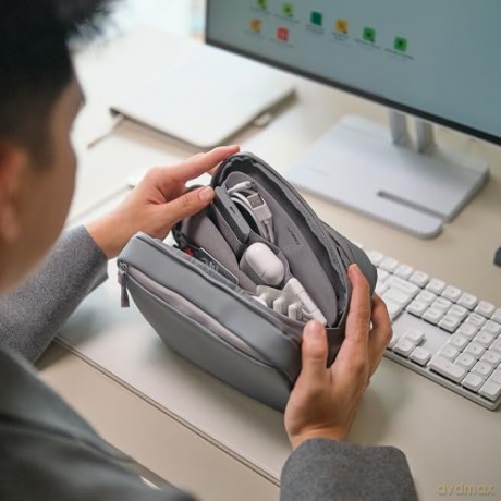 Orbitkey - 2-In-1 Tech Pouch - Graphite