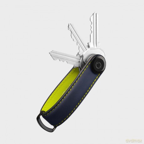 Orbitkey - Key Organiser Matte Leather - Cyber
