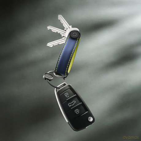 Orbitkey - Key Organiser Matte Leather - Cyber