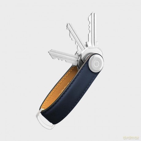 Orbitkey - Key Organiser Matte Leather - Dusk
