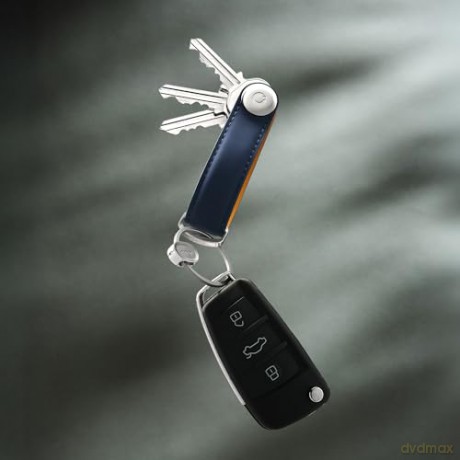 Orbitkey - Key Organiser Matte Leather - Dusk