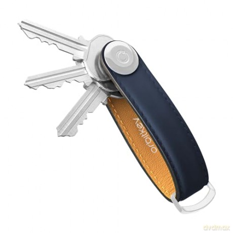 Orbitkey - Key Organiser Matte Leather - Dusk