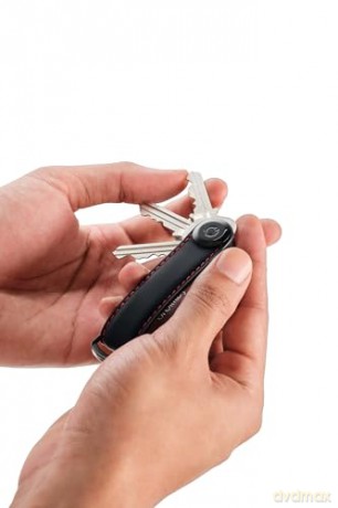 Orbitkey - Key Organiser Matte Leather - Ember