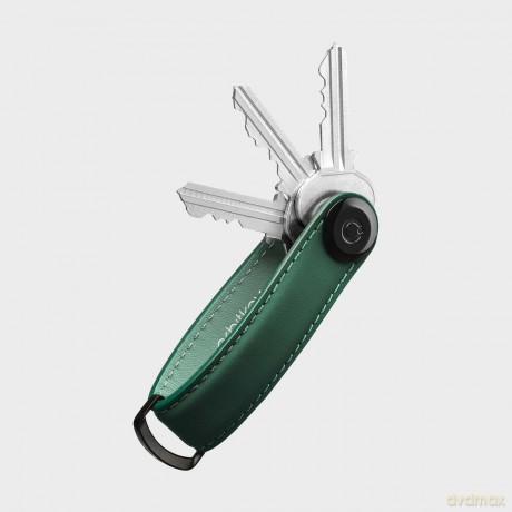 Orbitkey - Key Organiser Matte Leather - Forest
