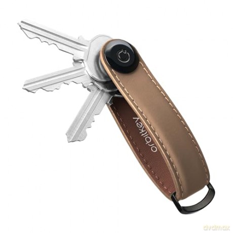 Orbitkey - Key Organiser Matte Leather - Mocha