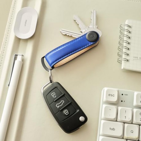 Orbitkey - Leather Key Organiser - Terracotta