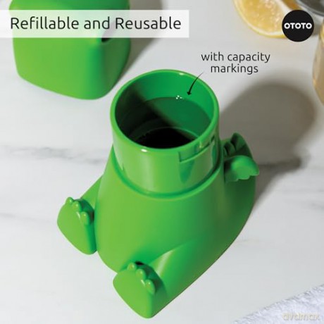 Ototo - Dracowave Microwave Cleaner - Grn - Compact size to fit most standard microwaves