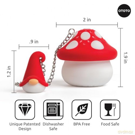 Ototo - Enchan-Tea Tea Filter - Red