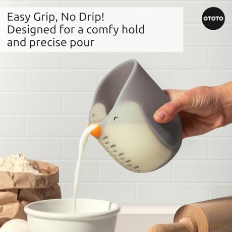 Ototo - Penny Silicone Measuring Cup - Orange