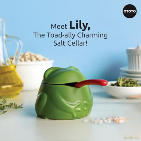 Ototo - Saltcellar - Lily - Grn