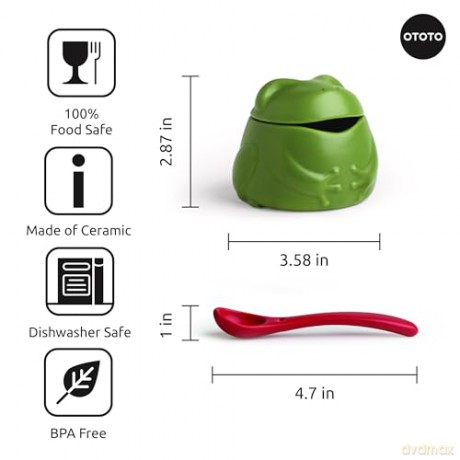 Ototo - Saltcellar - Lily - Grn