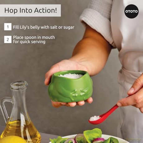 Ototo - Saltcellar - Lily - Grn