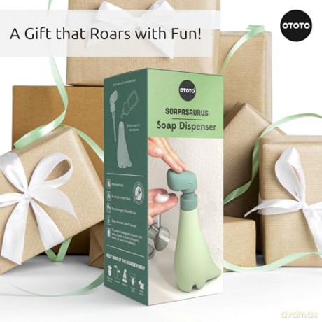 Ototo - Soapasaurus Soap Dispenser - Grn