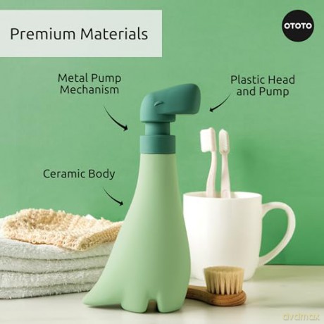 Ototo - Soapasaurus Soap Dispenser - Grn