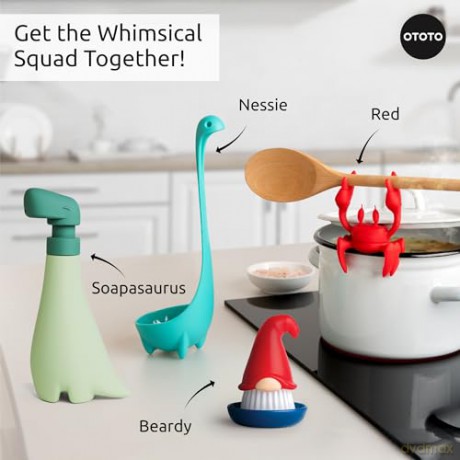 Ototo - Soapasaurus Soap Dispenser - Grn