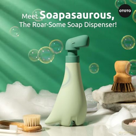 Ototo - Soapasaurus Soap Dispenser - Grn