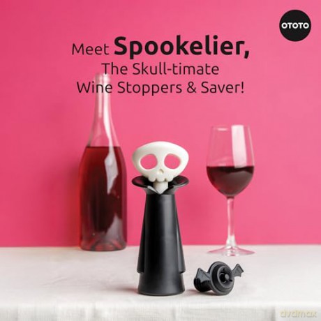Ototo - Wine Pump Spookelier - Sort - Compact
