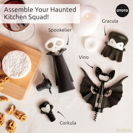 Ototo - Wine Pump Spookelier - Sort - Compact