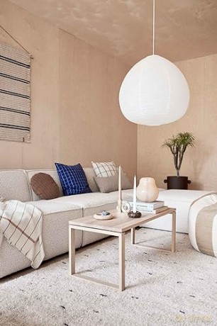 OYOY Living - Kojo Paper Shade Small - White (L300855) - E