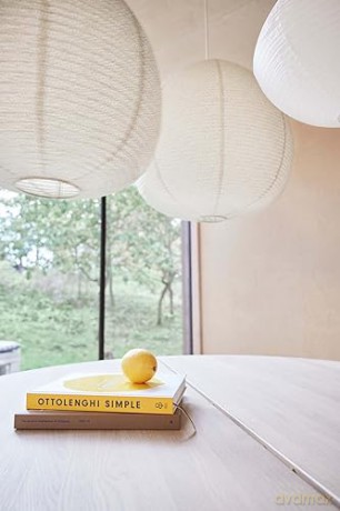OYOY Living - Kojo Paper Shade Small - White (L300855) - E