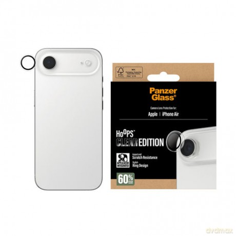 PanzerGlass - Hoops Transparent Camera Lens Protector - iPhone Air