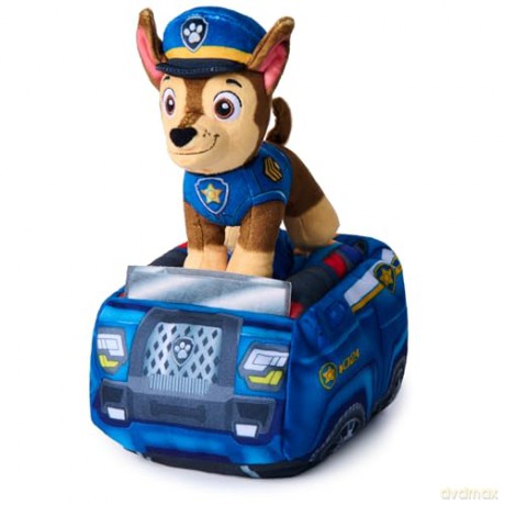 Paw Patrol - 2-in-1 Vehicle Plush w/Chase 15 cm (6075428)