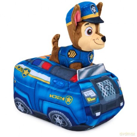 Paw Patrol - 2-in-1 Vehicle Plush w/Chase 15 cm (6075428)