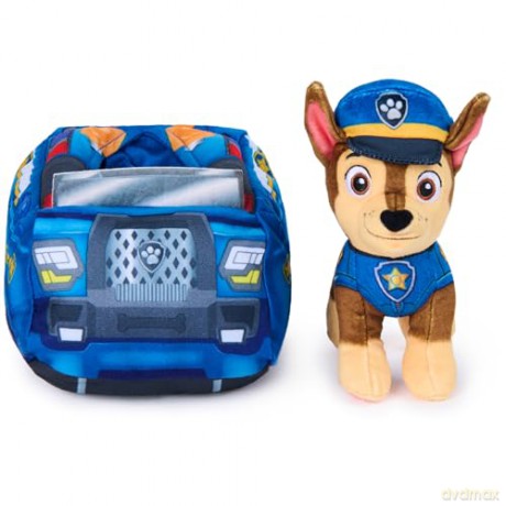 Paw Patrol - 2-in-1 Vehicle Plush w/Chase 15 cm (6075428)