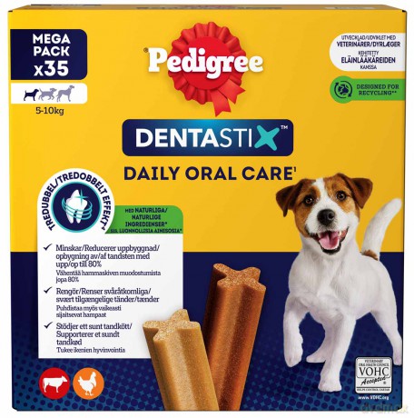 PEDIGREE - DENTASTIX SMALL - 440 grams, 35 sticks