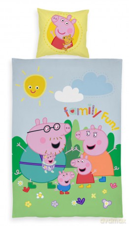 Peppa Pig - Junior Bedding Set 100x140 (GGB80095)