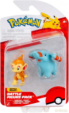 Pokemon - Battle Figure Phanpy Chimchar (PKW4063) [FIGURKA]