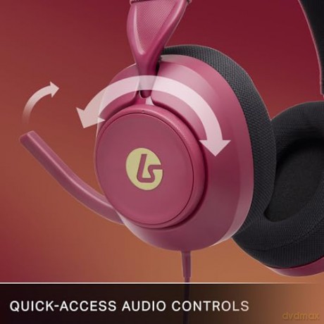 PowerA - LucidSound LS10X Gen 2 Wired Gaming Headset - Ruby