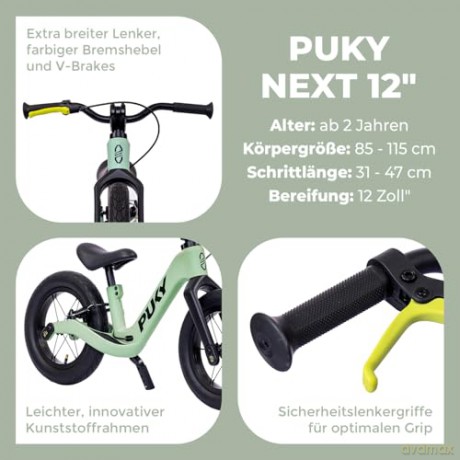 Puky - NEXT Balance Bike 12 Green (4146)