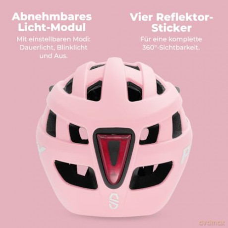 Kask dziecięcy PUKY - PUKY HELMET S - Pink (9610)