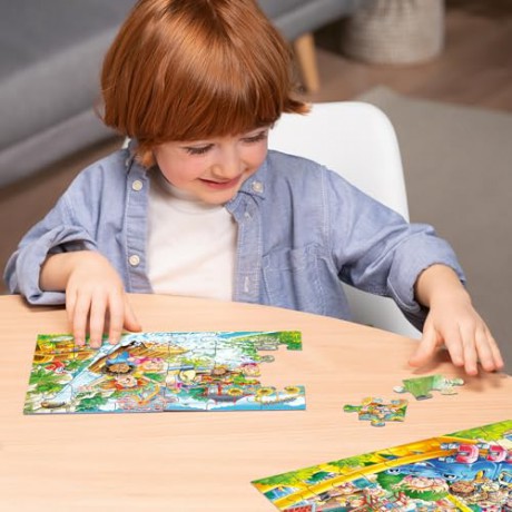 RAVENSBURGER Amusement Park 2x24p (12004258) [PUZZLE]