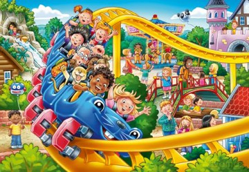 RAVENSBURGER Amusement Park 2x24p (12004258) [PUZZLE]