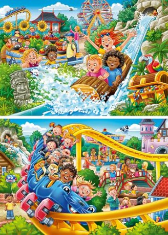 RAVENSBURGER Amusement Park 2x24p (12004258) [PUZZLE]