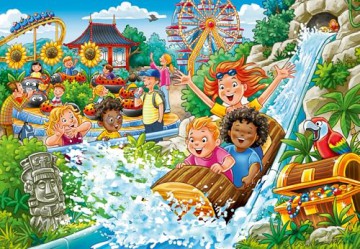 RAVENSBURGER Amusement Park 2x24p (12004258) [PUZZLE]