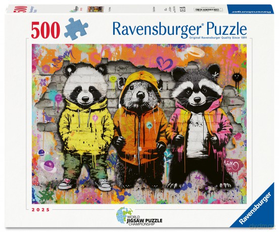RAVENSBURGER Animal Graffiti 500p (12001705) [PUZZLE]