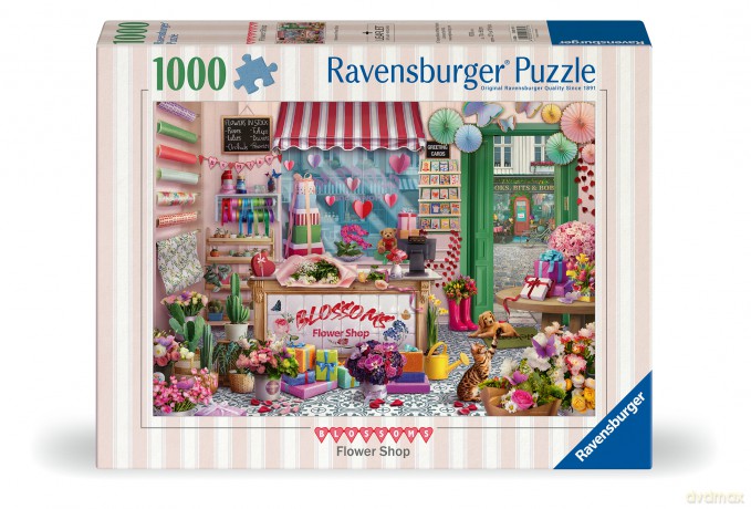 RAVENSBURGER Blossoms Flower Shop 1000p (12001727) [PUZZLE]